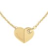 Дамско златисто колие със сърце Tommy Hilfiger-1 снимка