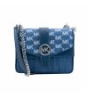 Синя дамска чанта през рамо  GREENWICH-0 снимка