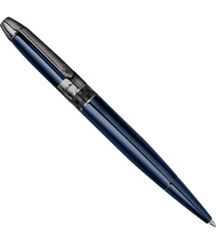 Тъмносиня химикалка от смола  снимка