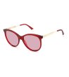 Дамски слънчеви очила в червен цвят -0 снимка