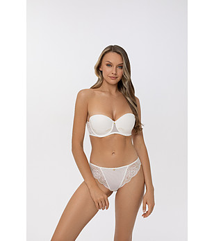 Бял сутиен балконет EMBRACING снимка