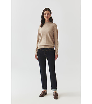 Тъмносини дънки с прав крачол YOKO снимка