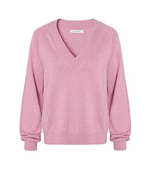 Розов дамски пуловер SABA снимка