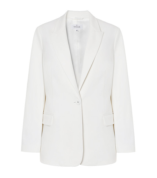 Дамско сако в екрю LAMIA 2 снимка