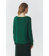 Зелен дамски пуловер JOEL-1 снимка