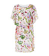 Бежова рокля с флорален десен MONROSE 1-1 снимка