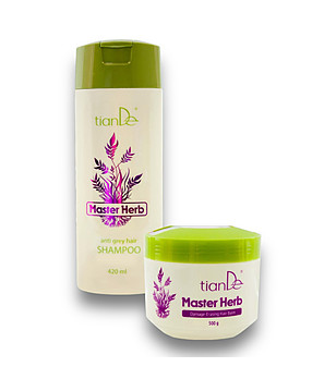 Комплект от шампоан и балсам Мастър Хърб при увредена коса снимка