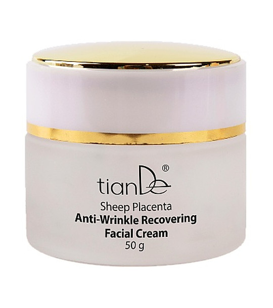 Възстановяващ крем за лице против бръчки Sheep Placenta 50 гр снимка