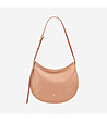 Пудрово розова дамска чанта през рамо HISPANI-0 снимка