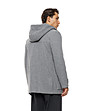 Сиво мъжко яке с качулка Timo-3 снимка