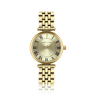 Дамски златист часовник с верижка JULIENNE GOLD LINK снимка